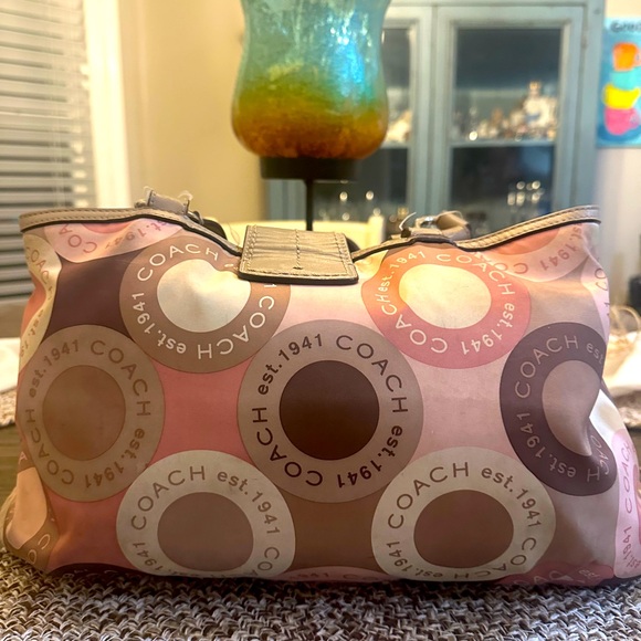 Coach Multicolor Signature Tote Bag - Picture 4 of 9